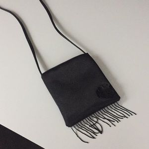 Satin evening bag